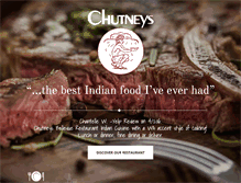 Tablet Screenshot of chutneys.com